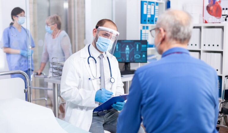 doctor covid complications