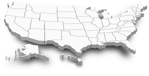 Map USA