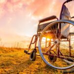 Wheelchair on grass_s
