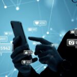 Someone looking at a social media feed_s