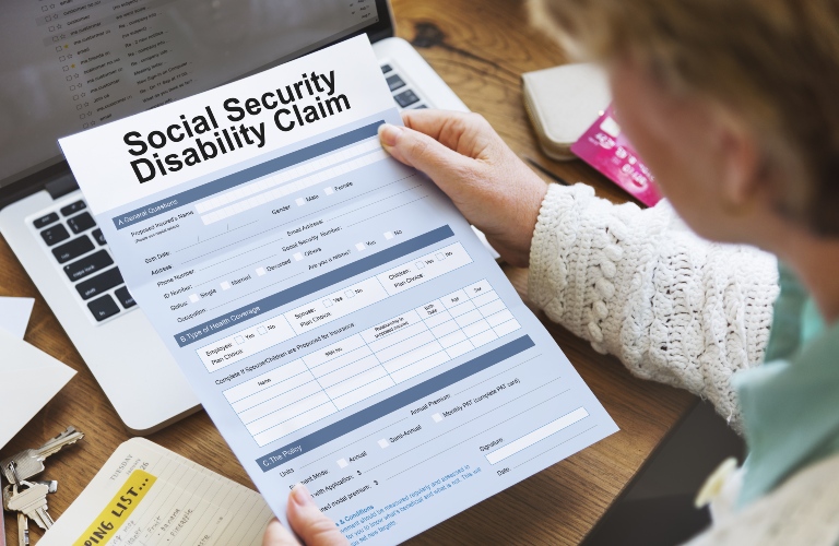 Social security disability claim concept_s